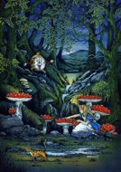 Alice & Time, Alice In Wonderland, Peter Pracownik Signed Framed Prints