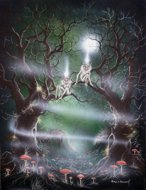 Tree Spirits, fantasy art, fantasy images, fantasy warrior, Peter Pracownik Signed Framed Prints